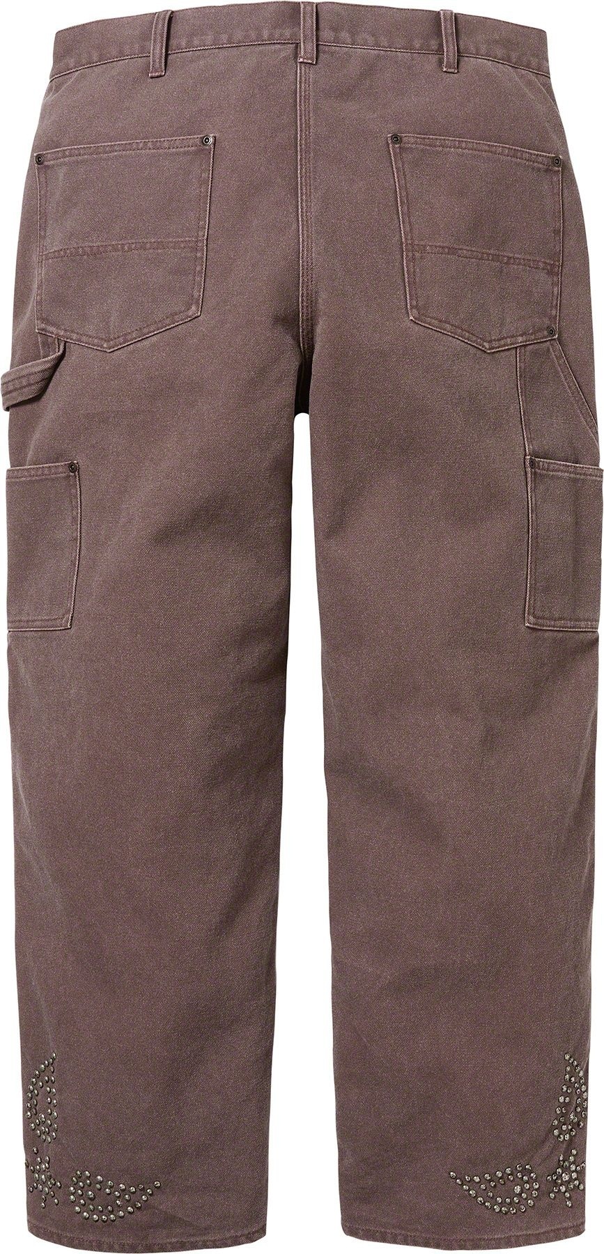 Paisley Studded Double Knee Painter Pant view 10